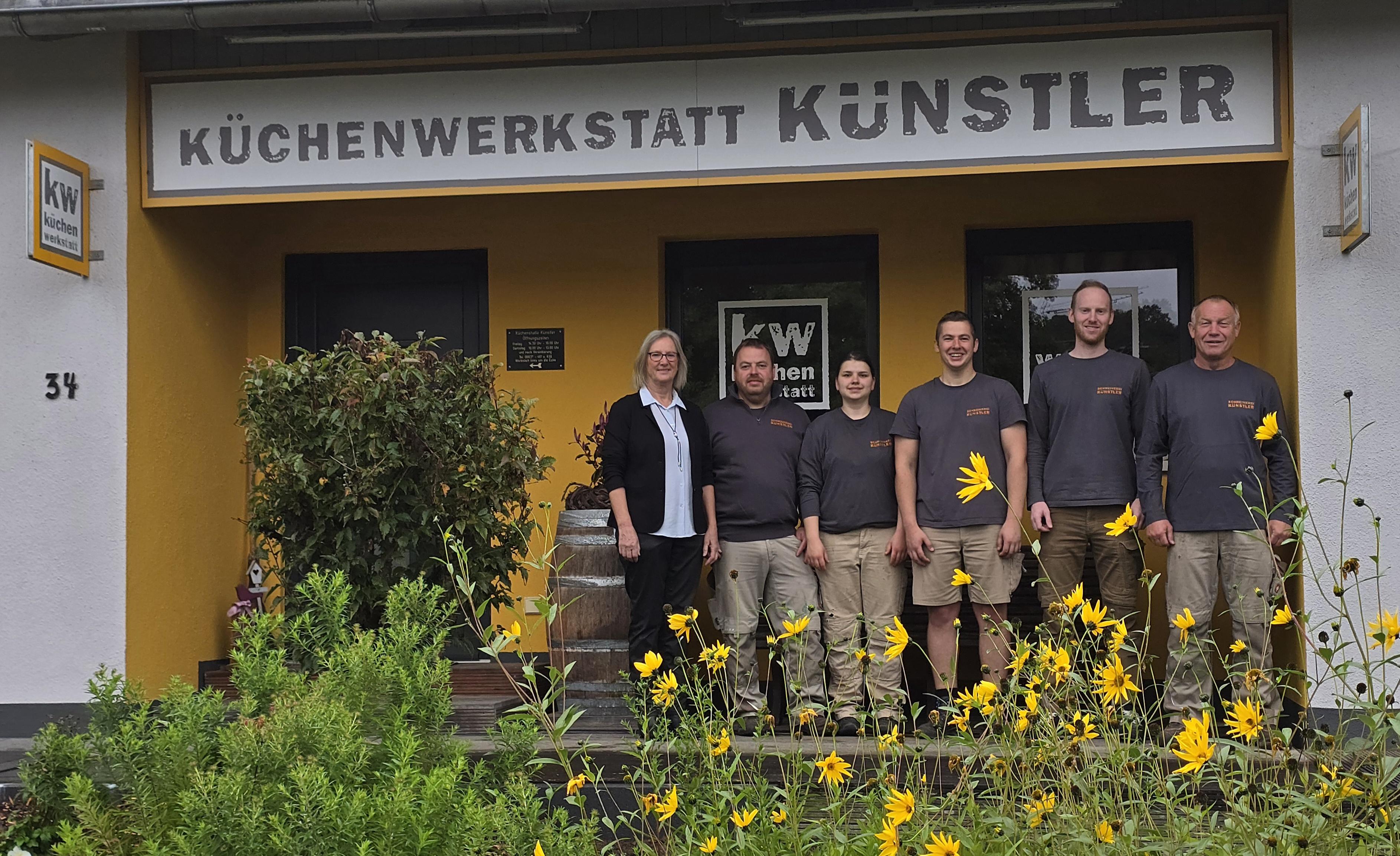 Das Team der Schreinerei Künstler