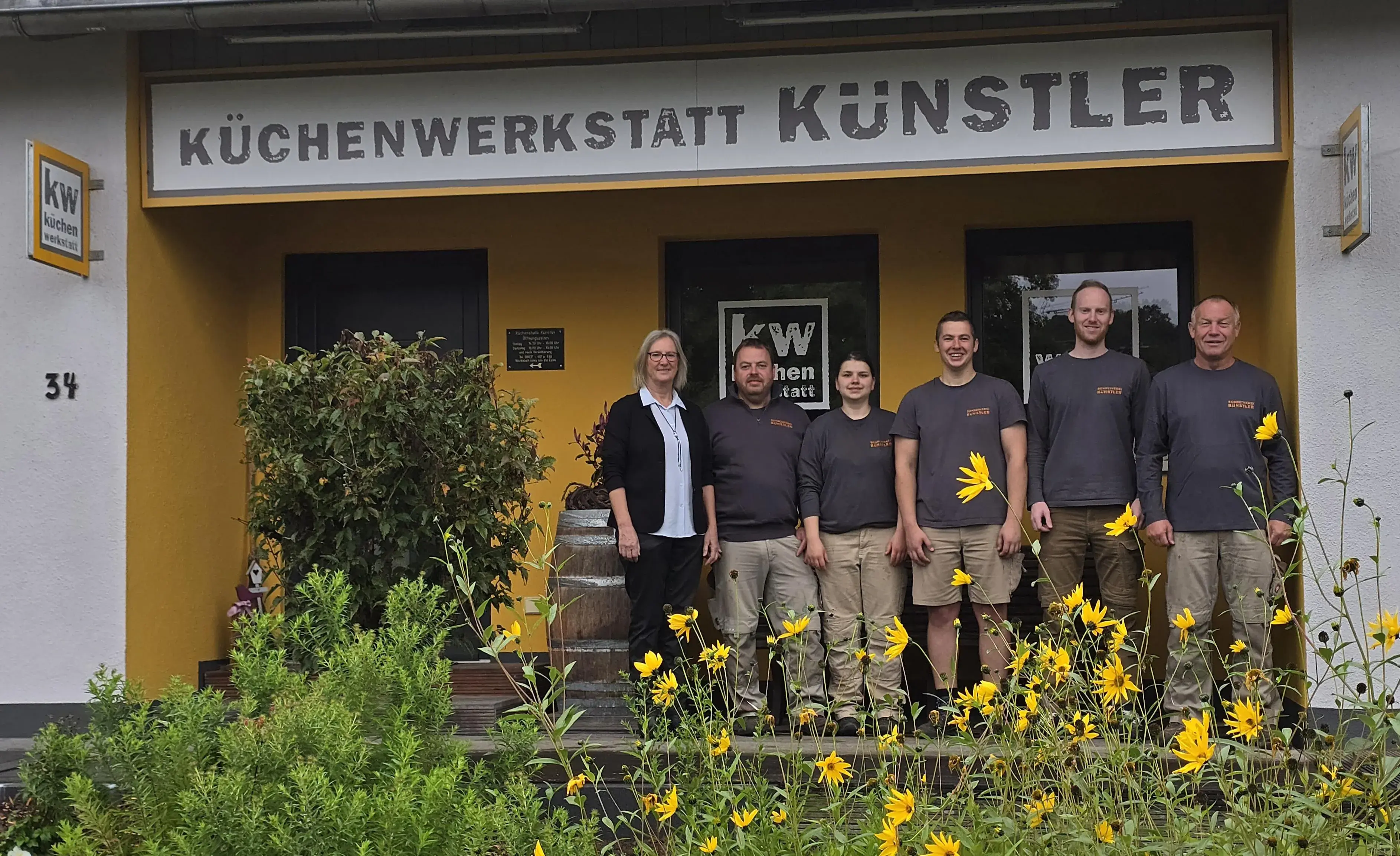 Das Team der Schreinerei Künstler