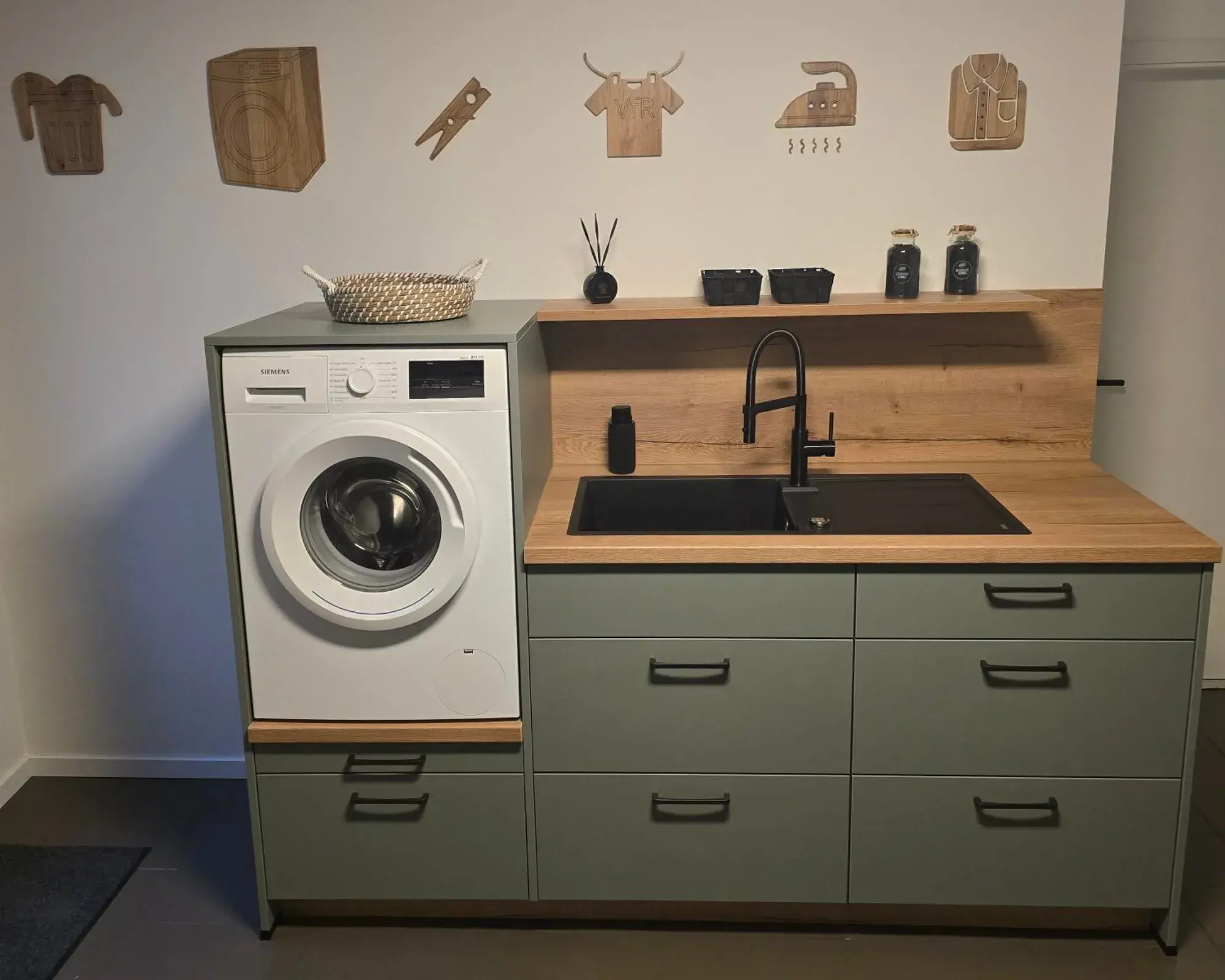 Waschküche Frontansicht