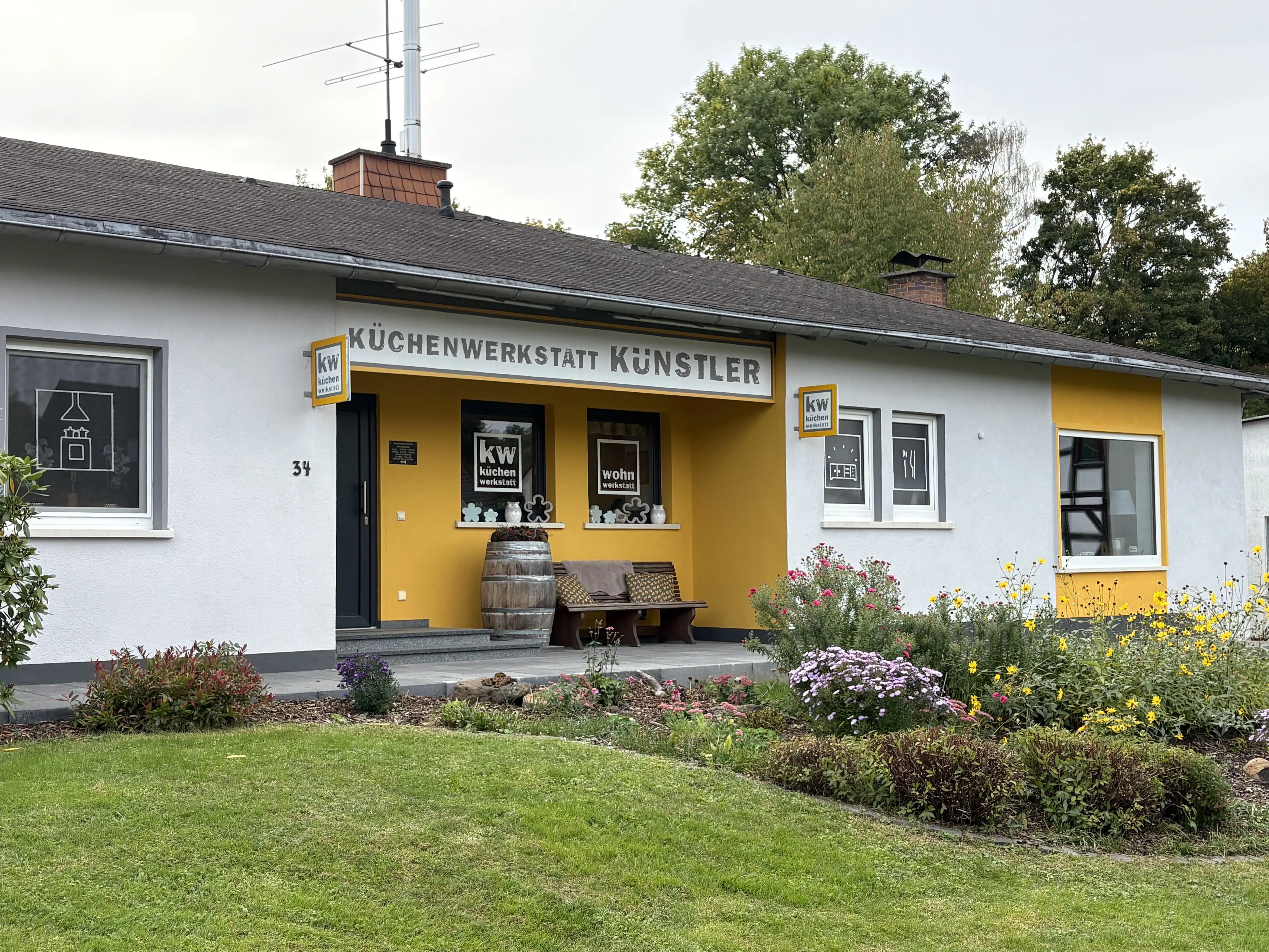 Bild vom Gebäude der Küchenwerkstatt Künstler